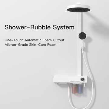 YP Shower Suying Piano‑Key Foam Shower System